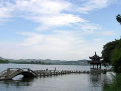 Lago del Oeste en Hangzhou