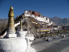 Palacio Potala en Lhasa